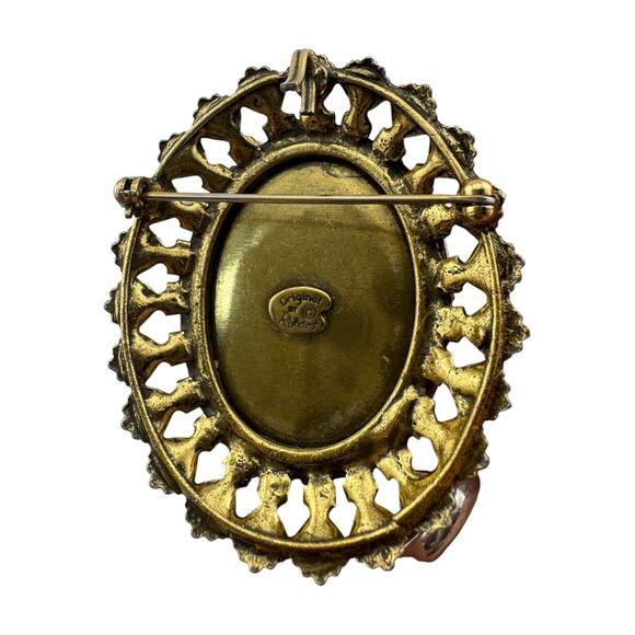 Beautiful Original by Robert Green Glass Brooch 1950s - Picture 4 of 4